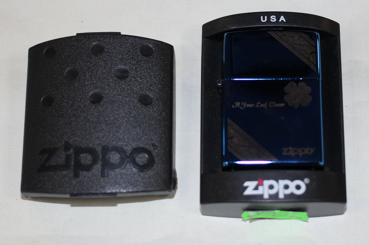 

Запальничка бензинова Зажигалка бензиновая Zippo в подарочной упаковке, Синий
