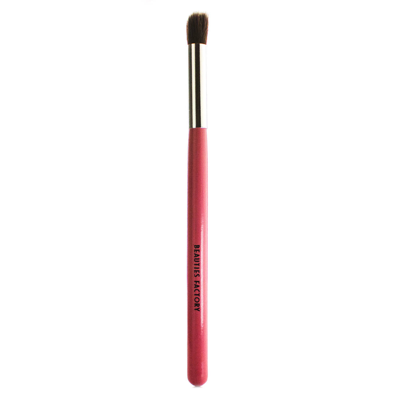 

Маленькая скошеная кисть Beauties Factory с розовой ручкой