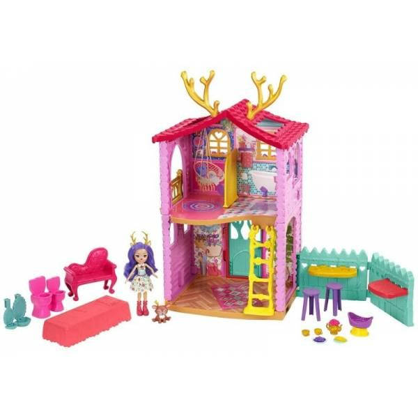 

Enchantimals домик Данессы Оленихи Cozy Danessa Deer House HFC41 Данесса