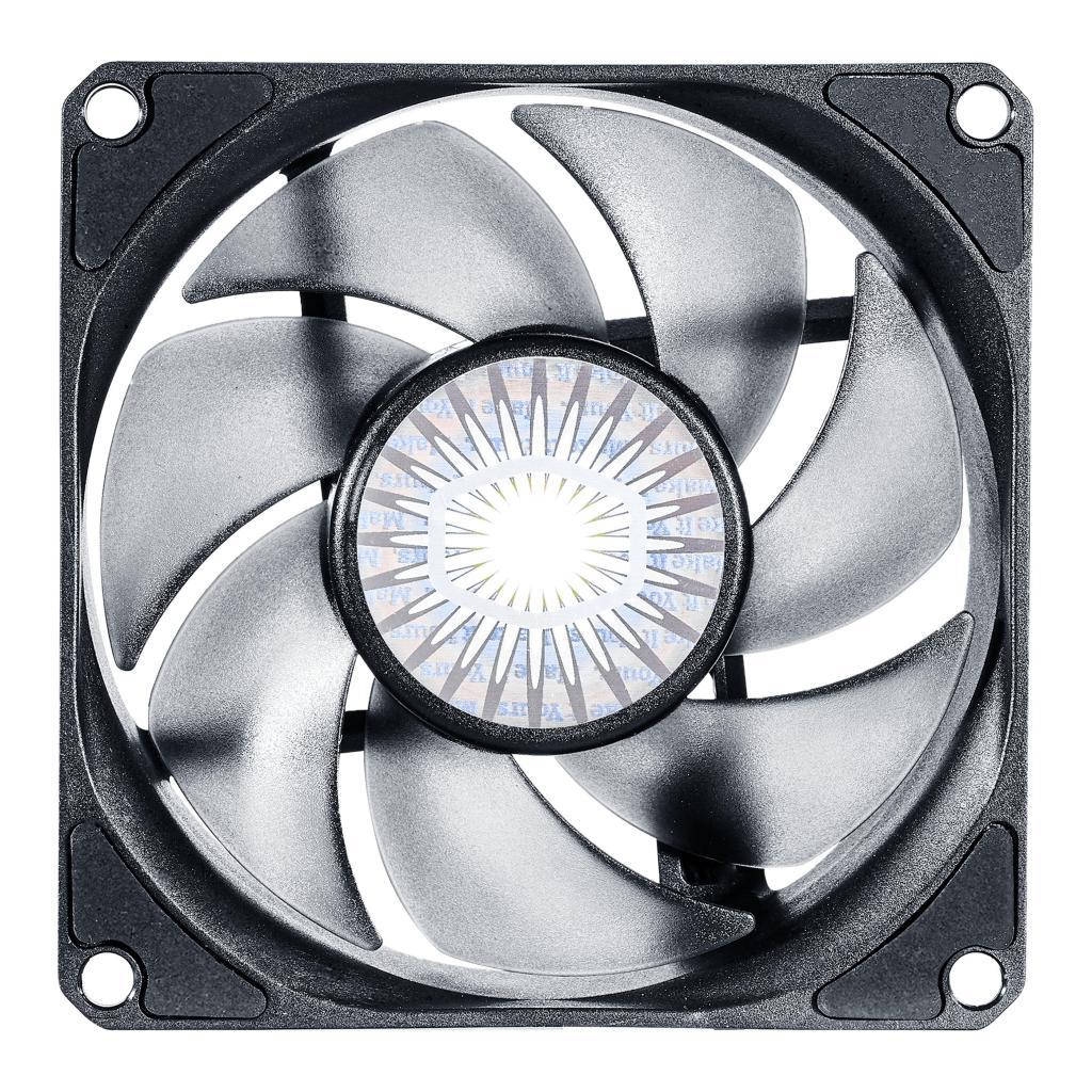 

Вентилятор CoolerMaster SickleFlow 80 Black (MFX-B8NN-25NPK-R1), 80х80х25 мм, 4pin, черный