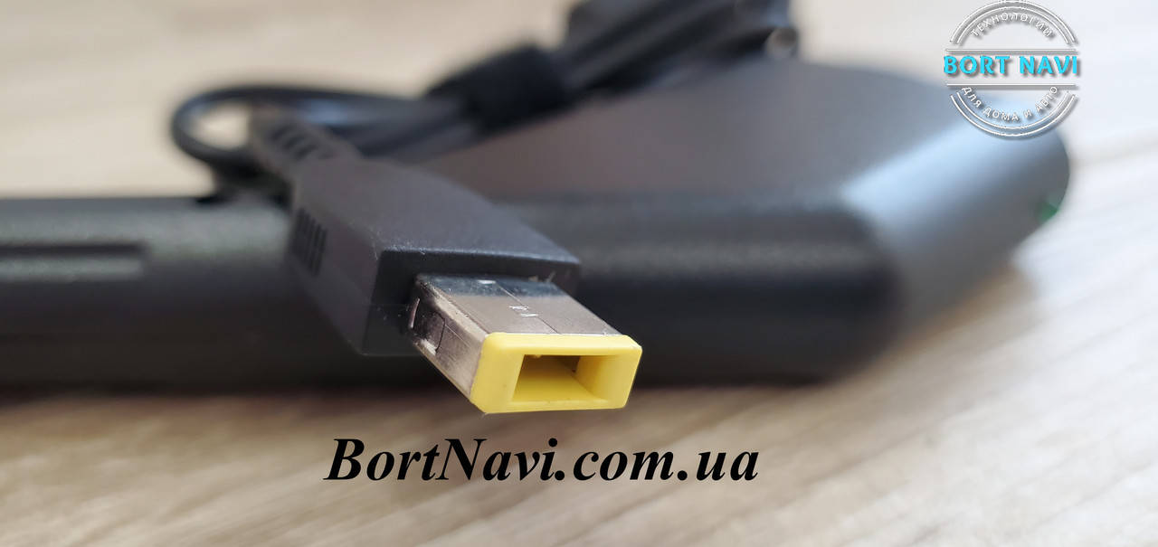 

Автомобильное зарядное для ноутбука Lenovo 20V 4.5A разъем USB pin