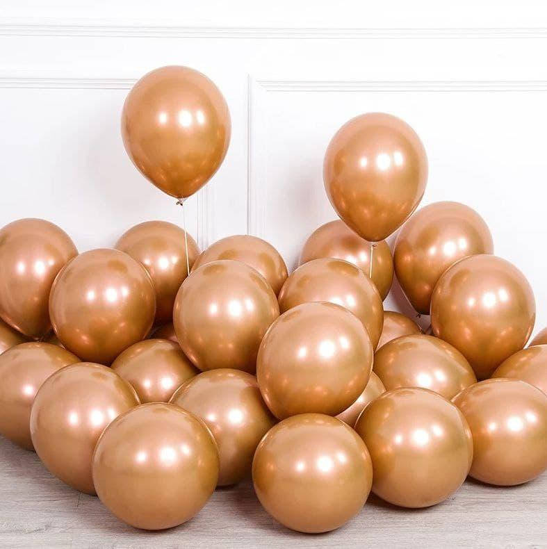 

Воздушный шар 5"(13см) КИТАЙ | Розовое золото хром