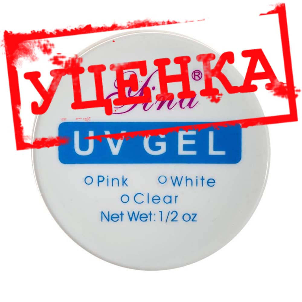 

УЦЕНКА Гель для наращивания ногтей WHITE LINA 15 мл, Белый