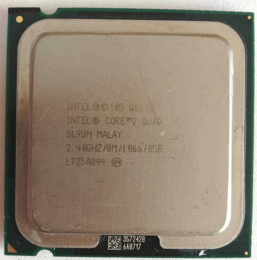 

Процессор Intel Core 2 Quad Q6600 ГАРАНТІЯ 3 МІС