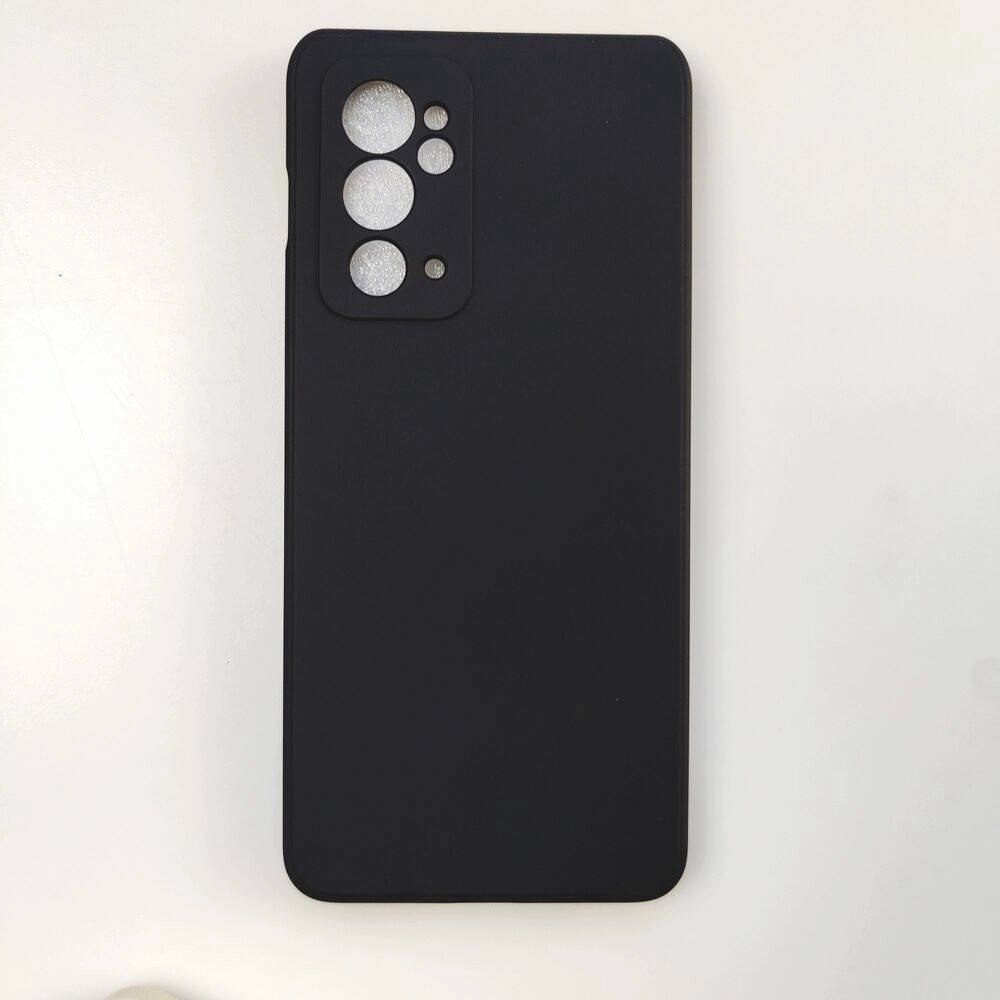 

Силиконовый чехол для OnePlus 9RT Черный микрофибра soft touch