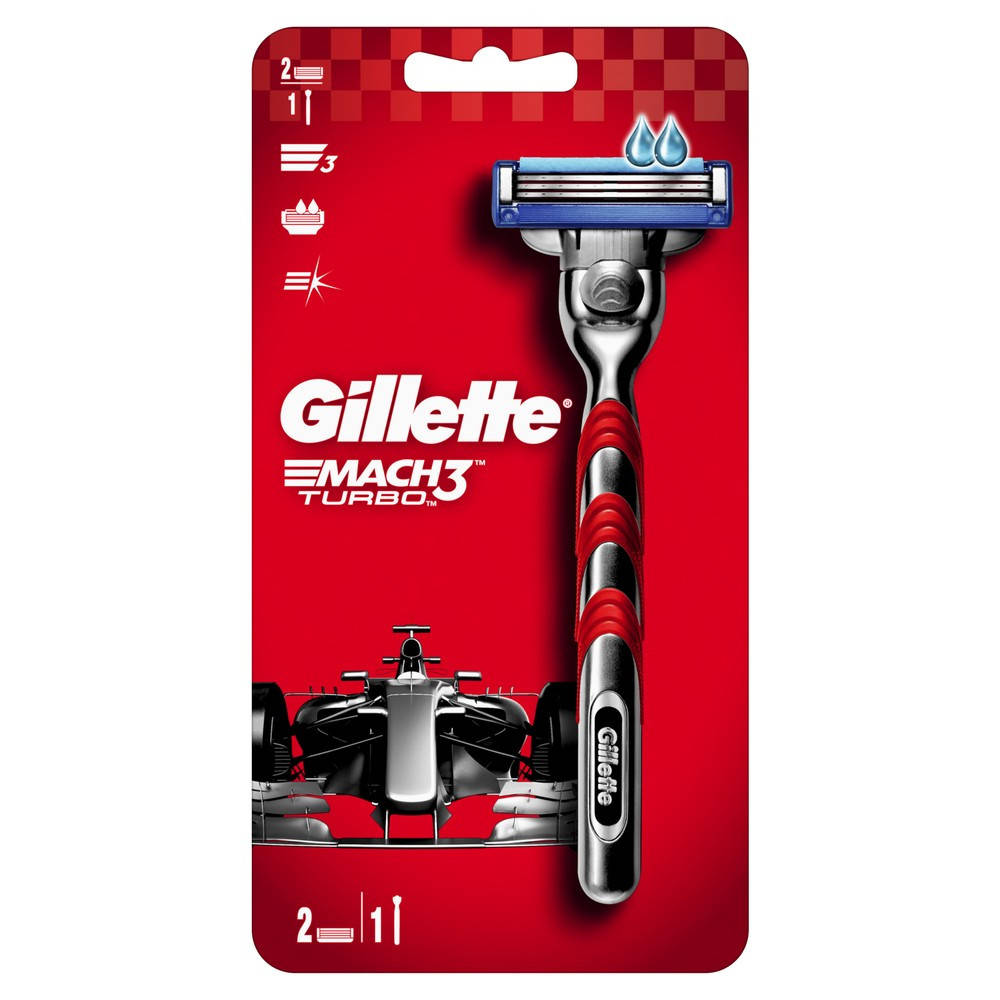 

Бритва Gillette Mach3 турбо (2)