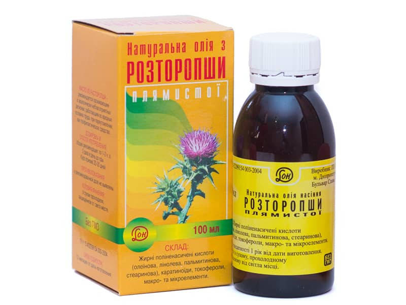 

Масло семян расторопши "Дон", 100мл