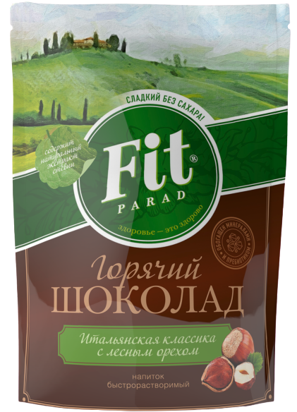 

Горячий шоколад ФитПарад со вкусом Лесного Ореха (200 грамм)
