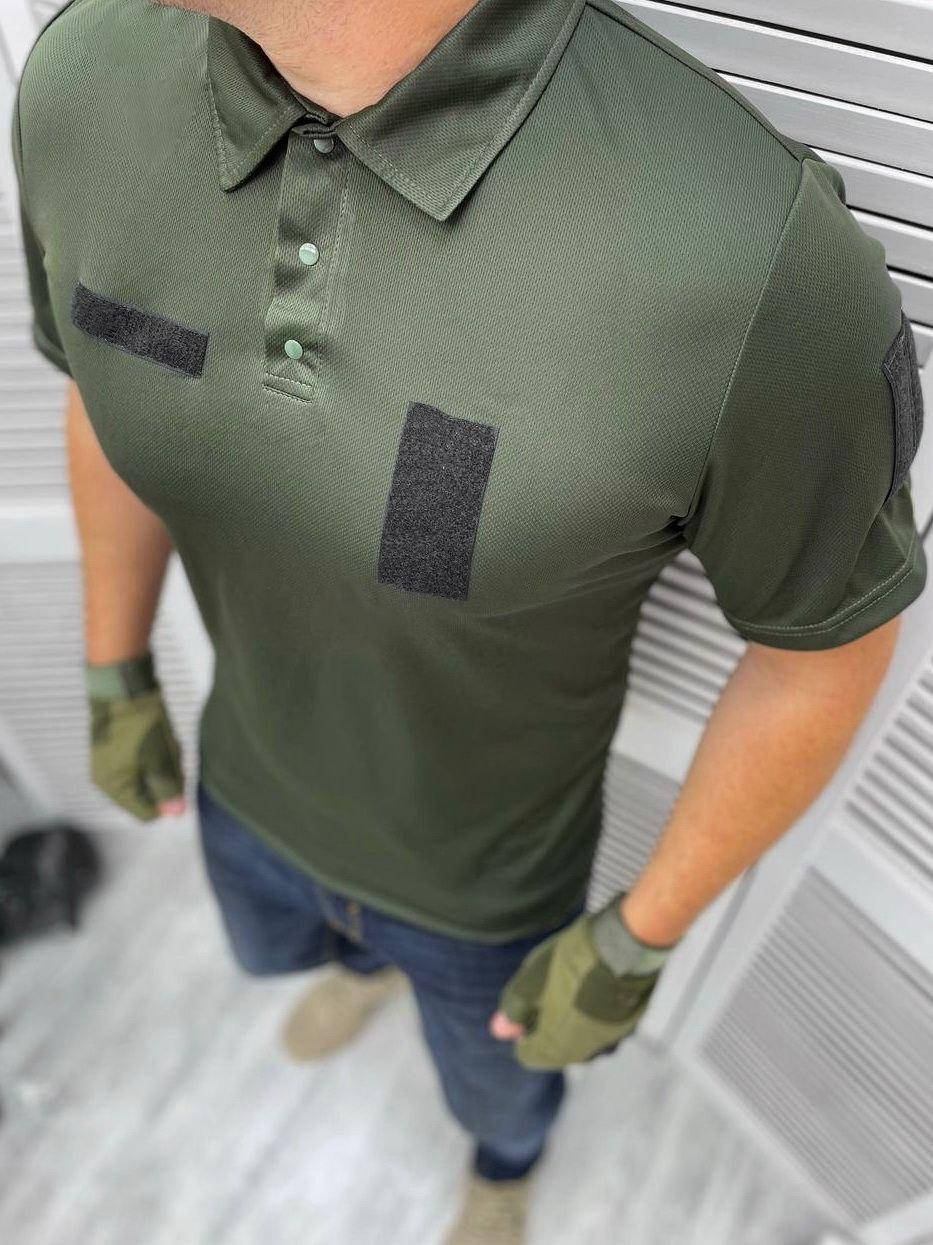 

Армейская футболка поло NAC CoolMax оливаТурция код 11345