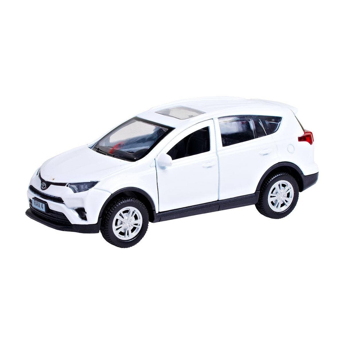 

Инерционная модель транспорта Технопарк Toyota Rav4 (Белый, 1:32)