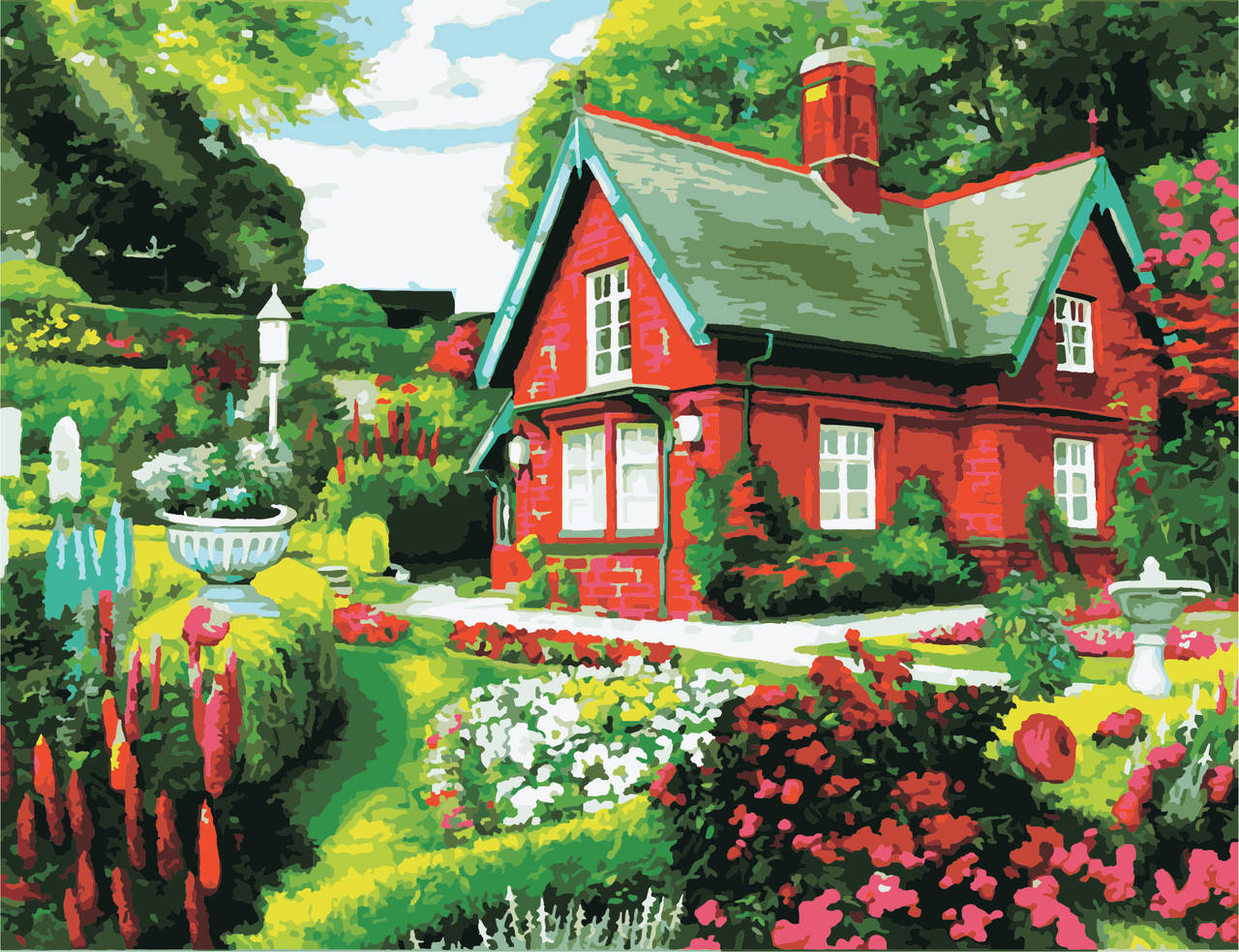 

Картина по номерам ArtStory Сказочный дом (AS0973) 50 х 65 см