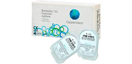 

Контактные линзы Biomedics 55 Evolution