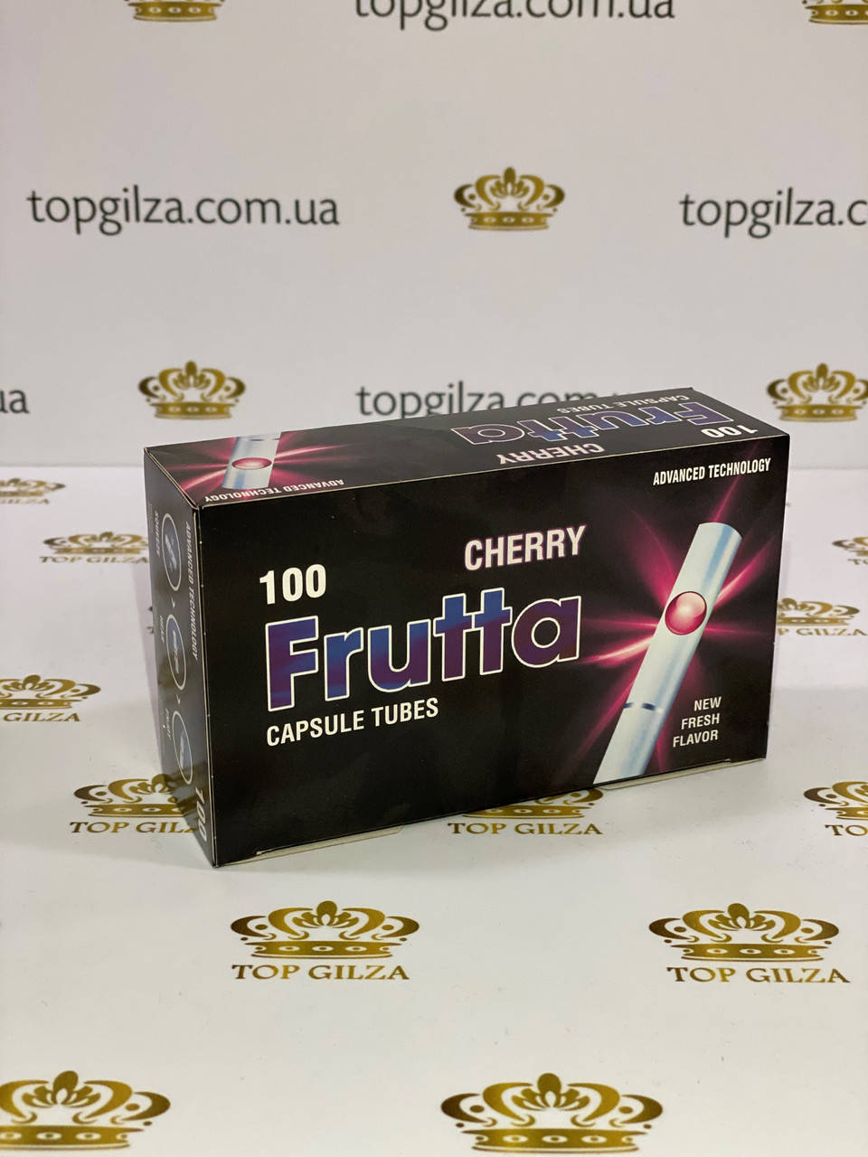 

Сигаретные гильзы для табака с капсулой Frutta Cherry 100 шт (вишня)