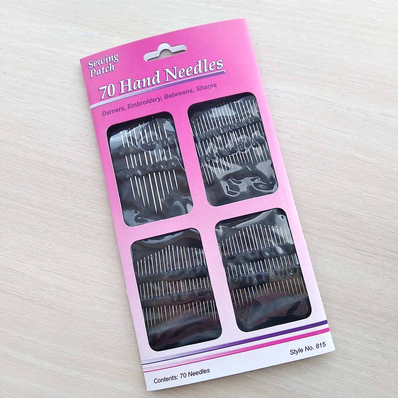 

Голки для ручного шиття 70 штук