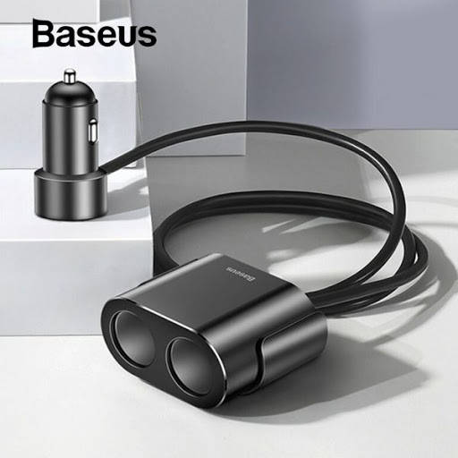 

Разветвитель прикуривателя Baseus High Efficiency One to Two Cigarette Lighter, Black (CRDYQ-01) Гарантия!
