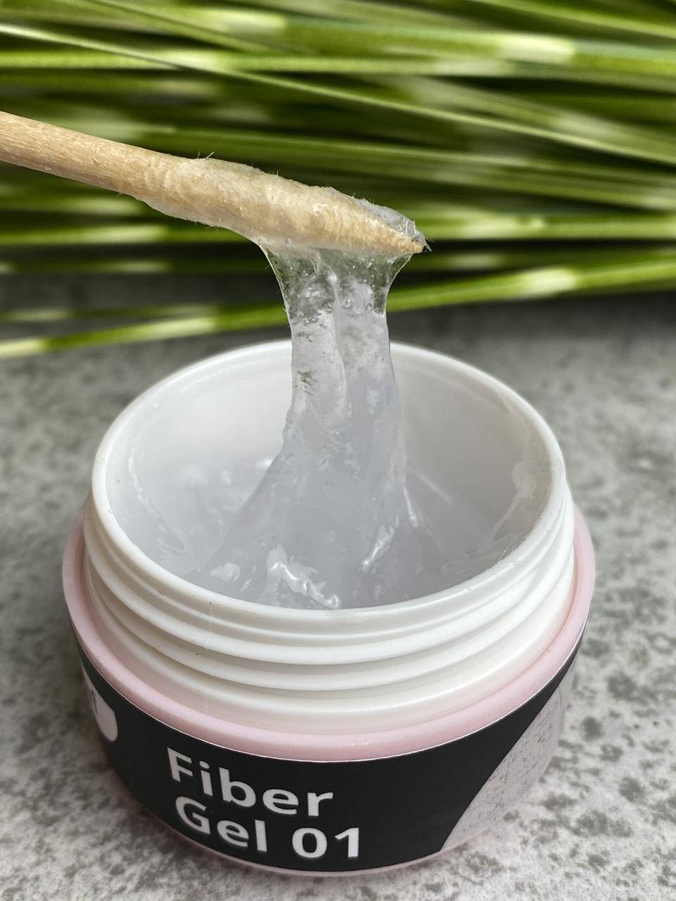 

Fiber gel №1 30 мл от Leaf для ремонта ногтей