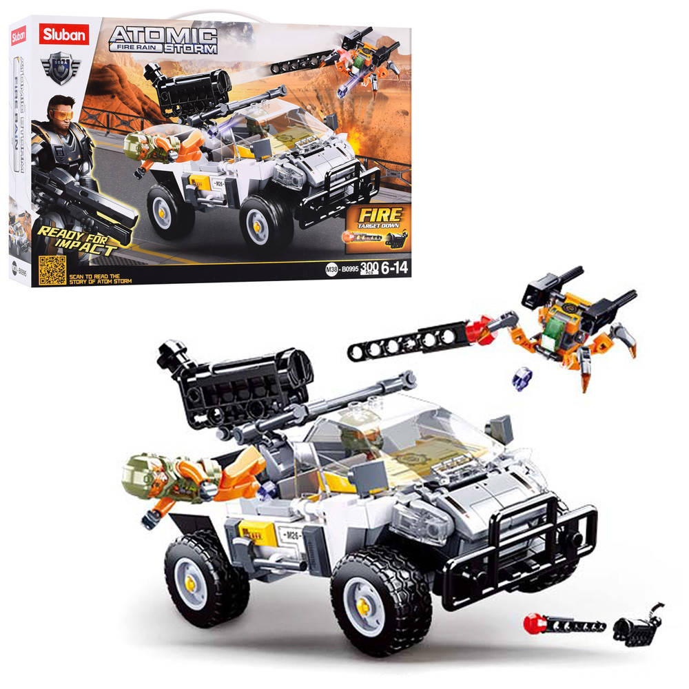 

Конструктор SLUBAN M38-B0995 "Atomic Storm"
