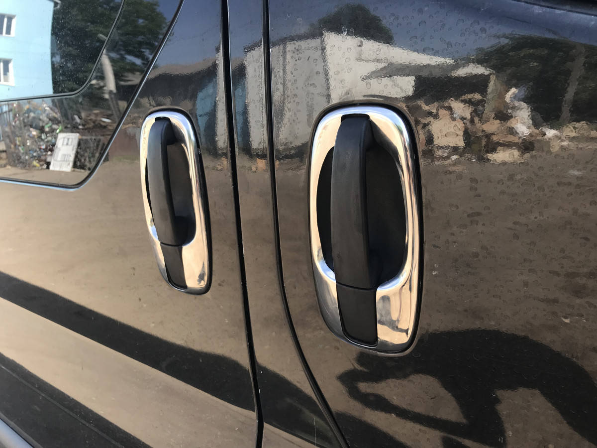 

Окантовка ручек Opel Vivaro (Опель Виваро), нерж. 4 шт CARMOS