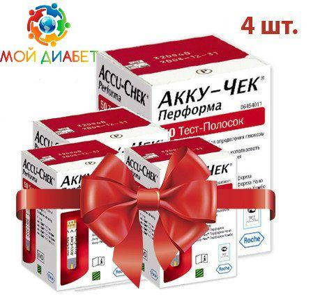 

Тест-полоски Accu-Chek Performa 100 шт. 4 упаковки