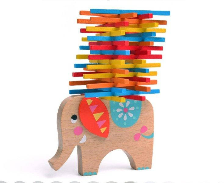 

Игра-балансир "Слоненок" MiDeer Toys, Разные цвета