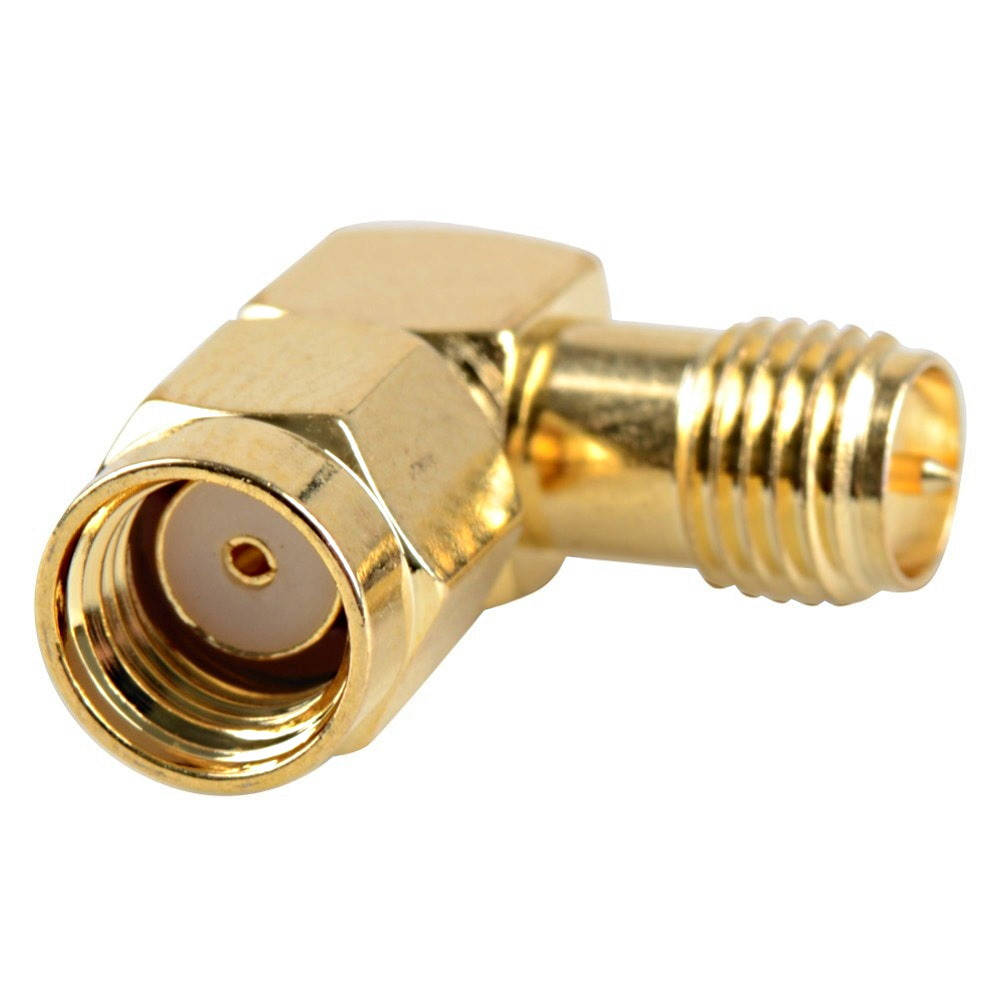

Переходник RP-SMA male - RP-SMA female 90°