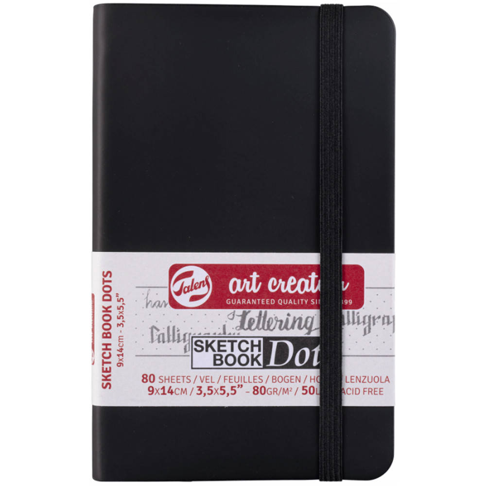 

Блокнот для графіки і каліграфії Talens Art Creation DOTS в точку 80г / м 80л 9х14см (9314401M)