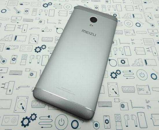 

Задняя крышка Meizu M5s M612H серая Сервисный оригинал с разборки, Серый