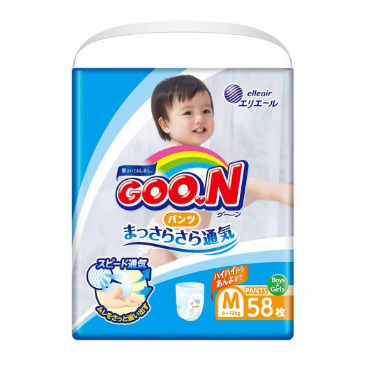 

Трусики-Подгузники Goo.N Для Детей (M, 6-12 Кг)
