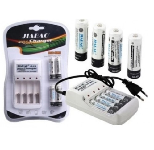 

Комплект Зарядное + батарейки микропальчик 212AAA, Перезаряжаемые аккумуляторы с зарядкой,Зарядка для