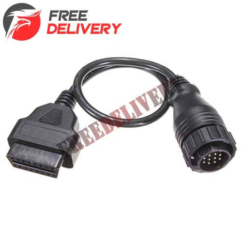 

Переходник с OBD2 16pin мама на Mercedes Sprinter VW LT 14pin папа BB