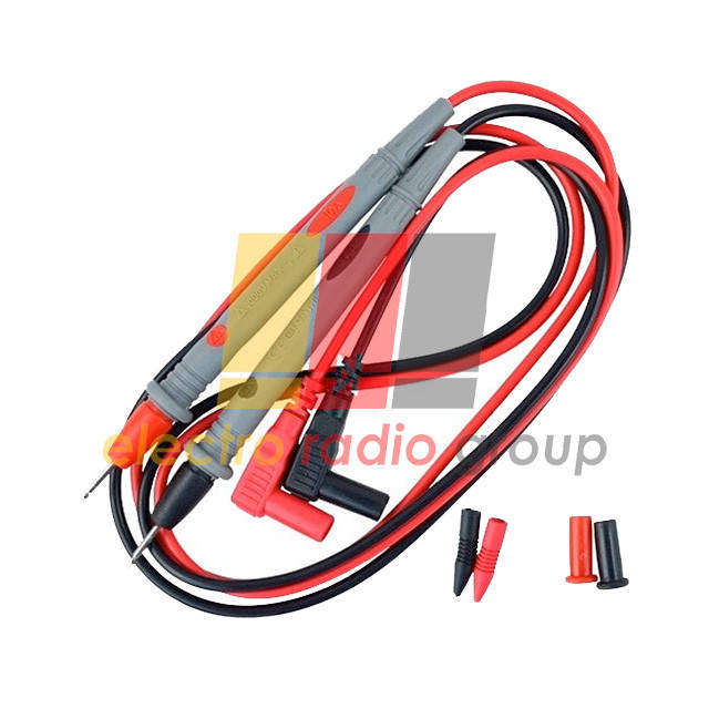 

Шнур к тестеру с серыми тонкими щупами UNI-T 1000V, 20A, (пара), Серый