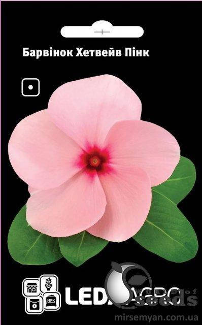 

Катарантус (барвинок) Хетвейв Пинк розовый 10 семян. Л