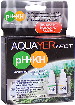 

AQUAYER тест pH+КН для воды в аквариуме