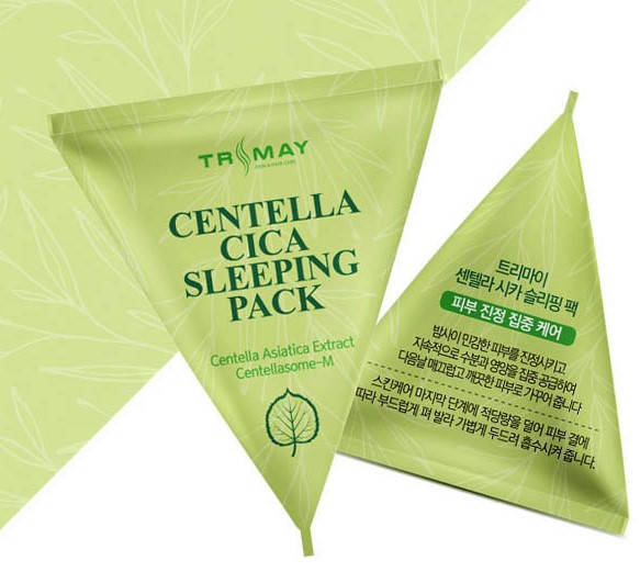 

Ночная маска с центеллой Trimay Centella Cica Sleeping Pack 3 г