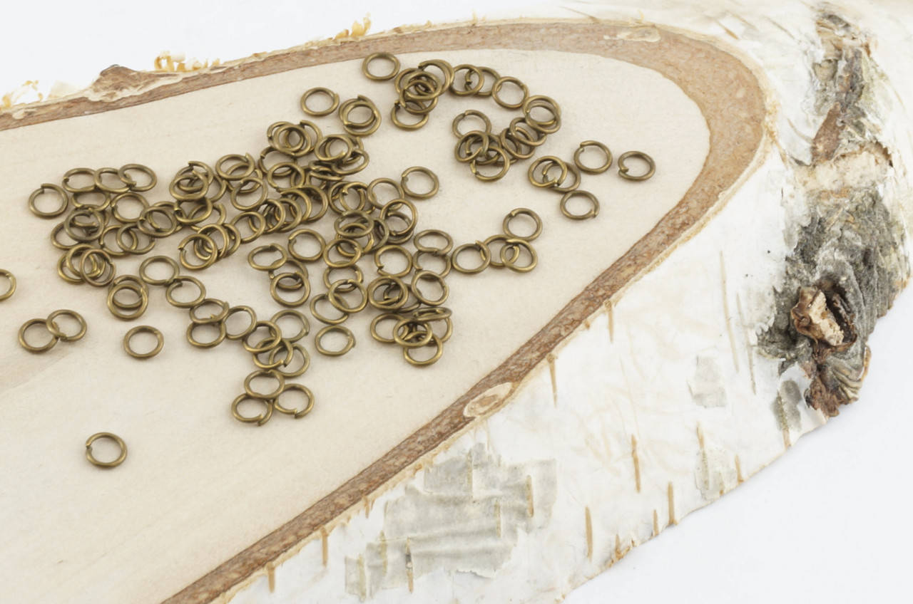 

Колечки бронза (5 мм) (10 грамм)