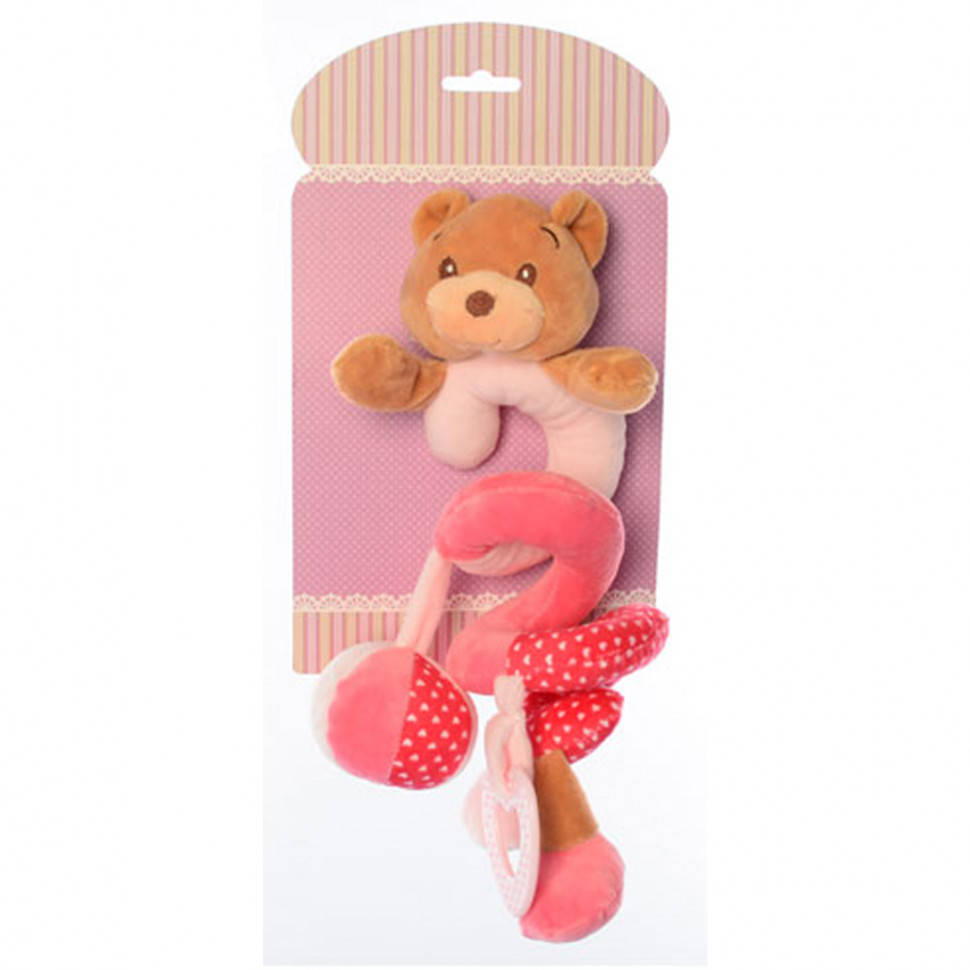 

Подвеска на детскую кроватку X16403 плюшевая (Мишка розовый X16403B(Pink))