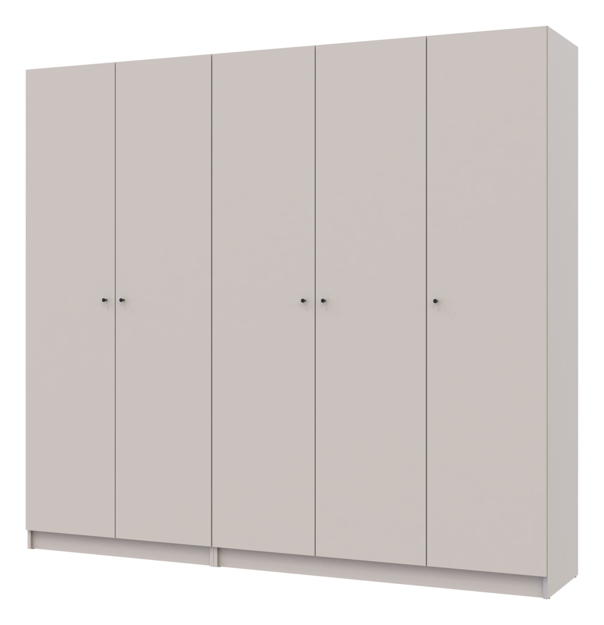 Шафа для одягу комплект Промо Кашемір 2+3 ДСП 225х48х204 (80737673)