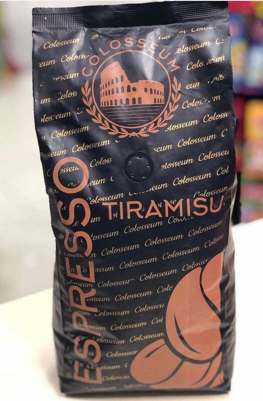 

Кофе в зернах ароматизированый Colosseum Espresso Tiramisu, 1кг