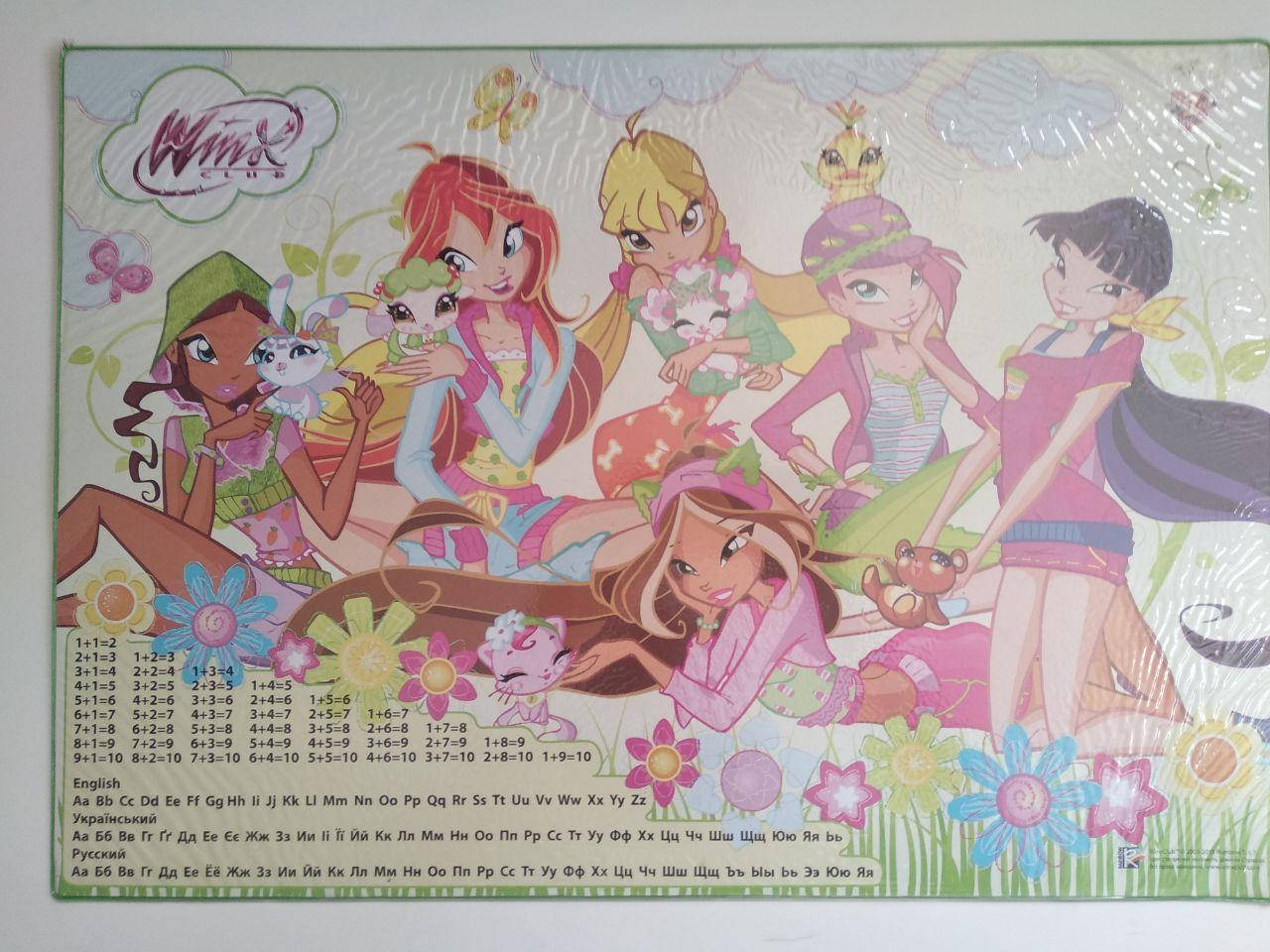 

Подложка для стола детская "Винкс 3" 50*35 см, 1В 470249