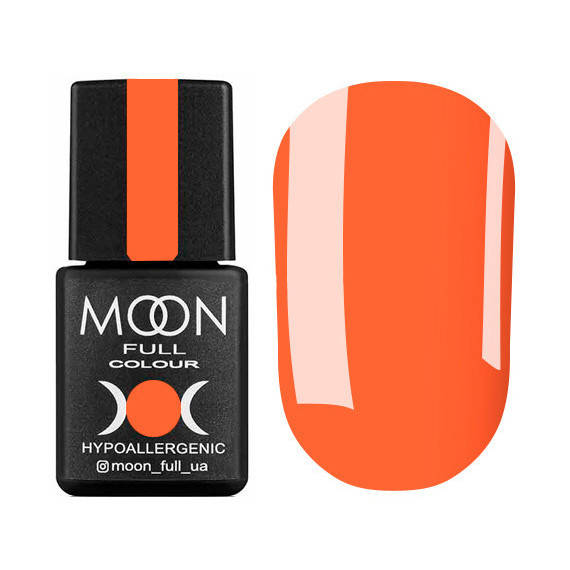 

Гель-лак Moon Full Neon № 705 (апельсиновый, неон), 8 мл