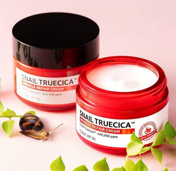 

Восстанавливающий крем для лица с муцином улитки Some by mi Snail Truecica Miracle Repair Cream 60 мл
