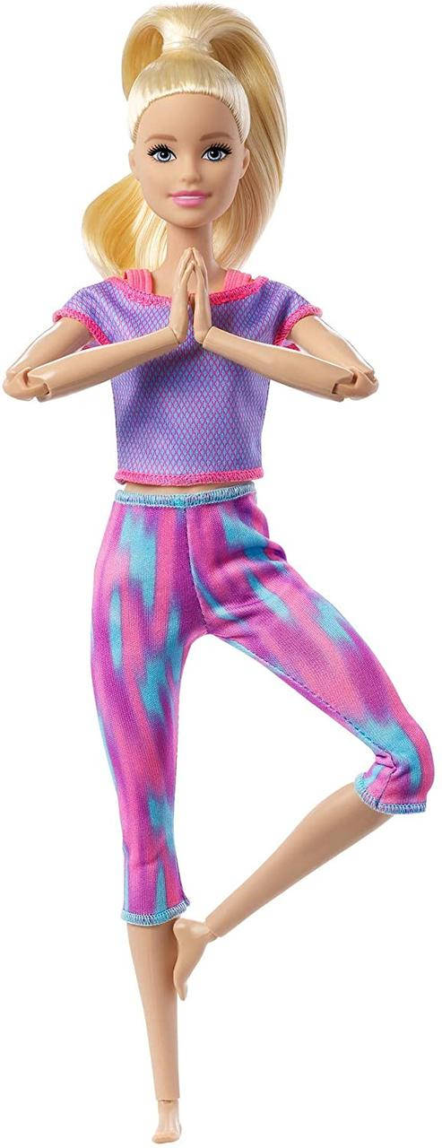 

Кукла barbie Made to Move Барби йога Безграничные движения блондинка.