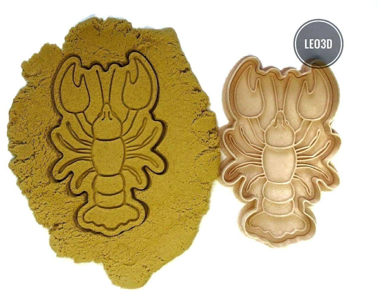 

3D формочки-вырубки для пряников "Рак"