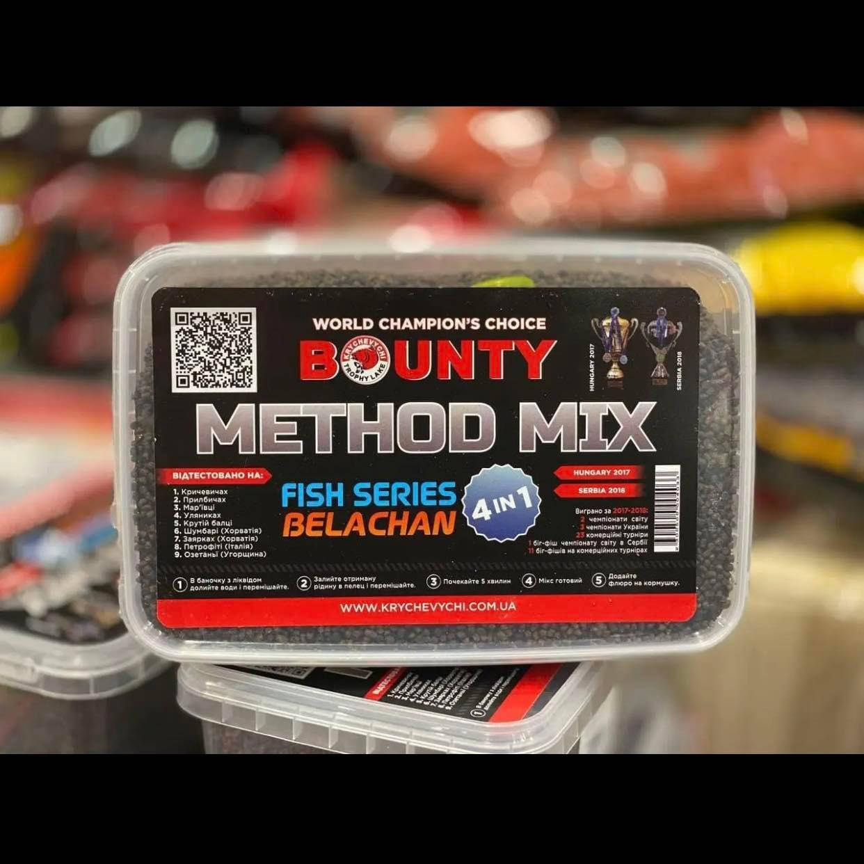 

METHOD MIX BOUNTY 4in1 BELACHAN Метод мікс белачан 4в1