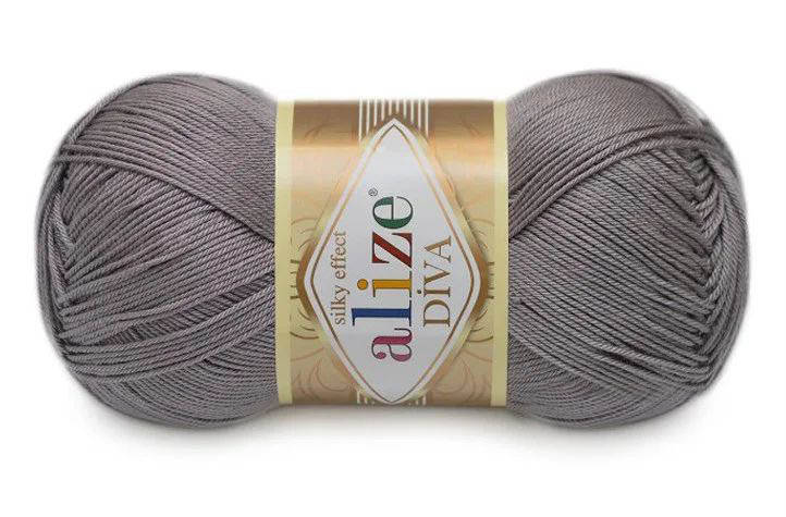 

Alize Diva, Темно-серый №348