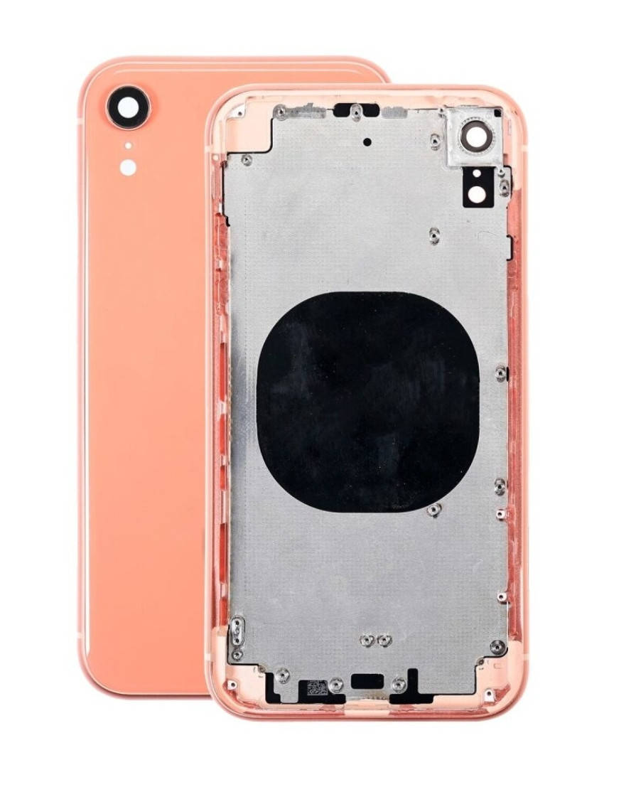 

Корпус Iphone XR,кораловый,с держателем SIM-карты,с боковыми кнопками