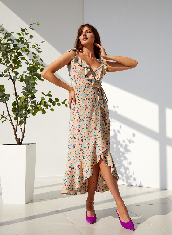 

Стильний жіночий сарафан, розміри S,M,L