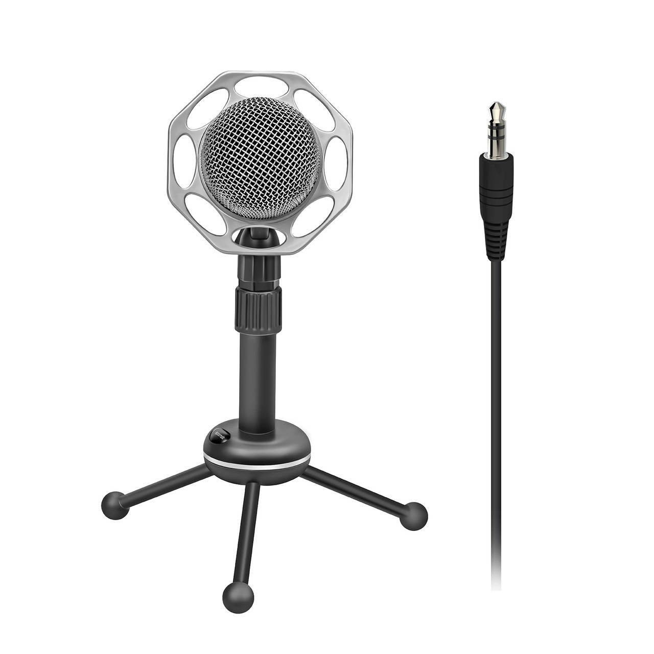 

Микрофон настольный Promate Tweeter-8 Mini-jack 3.5 мм Black