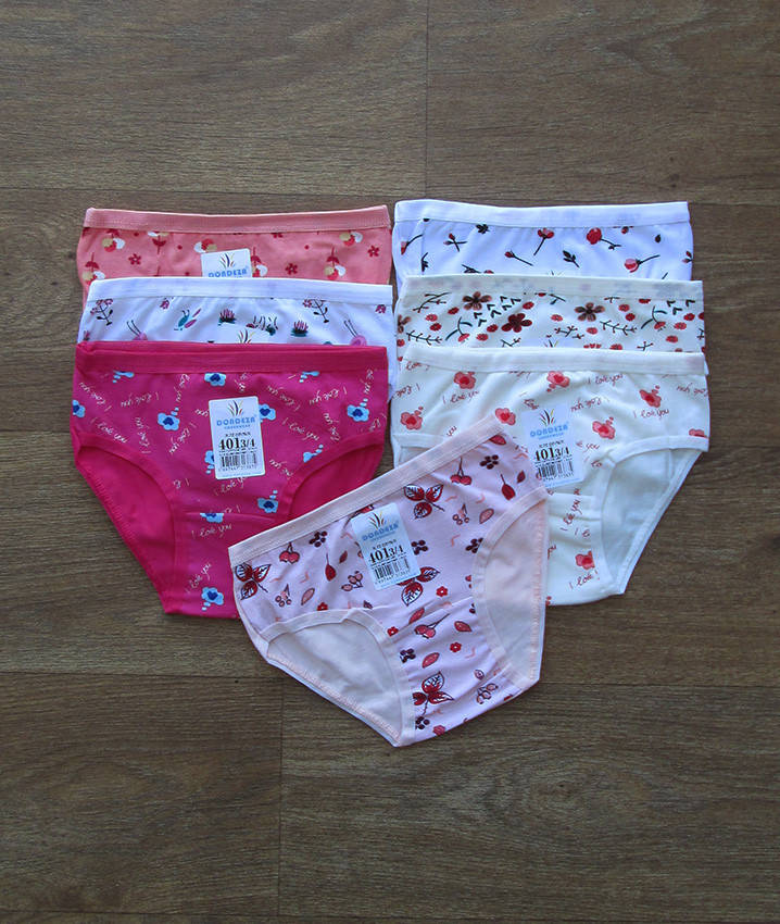 

Детские трусики на девочку турецкие "Dondeza",турецкая детская одежда, интернет магазин,стрейч кулир 11-12 лет
