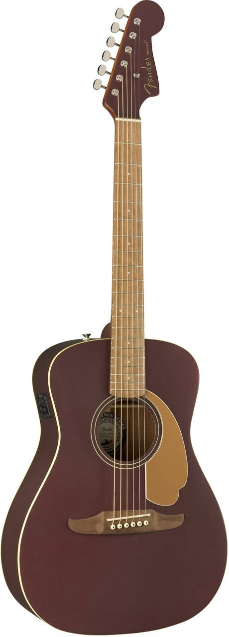

Электро-акустическая гитара FENDER MALIBU PLAYER BGS, Бордовый
